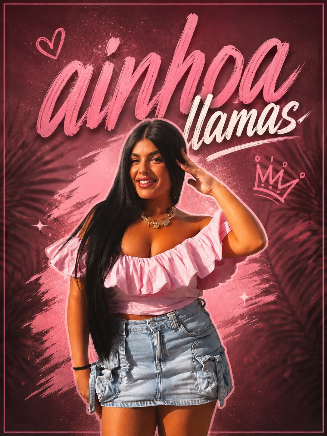 Actuación de Ainhoa Llamas en las fiestas de Las Terreras 2025