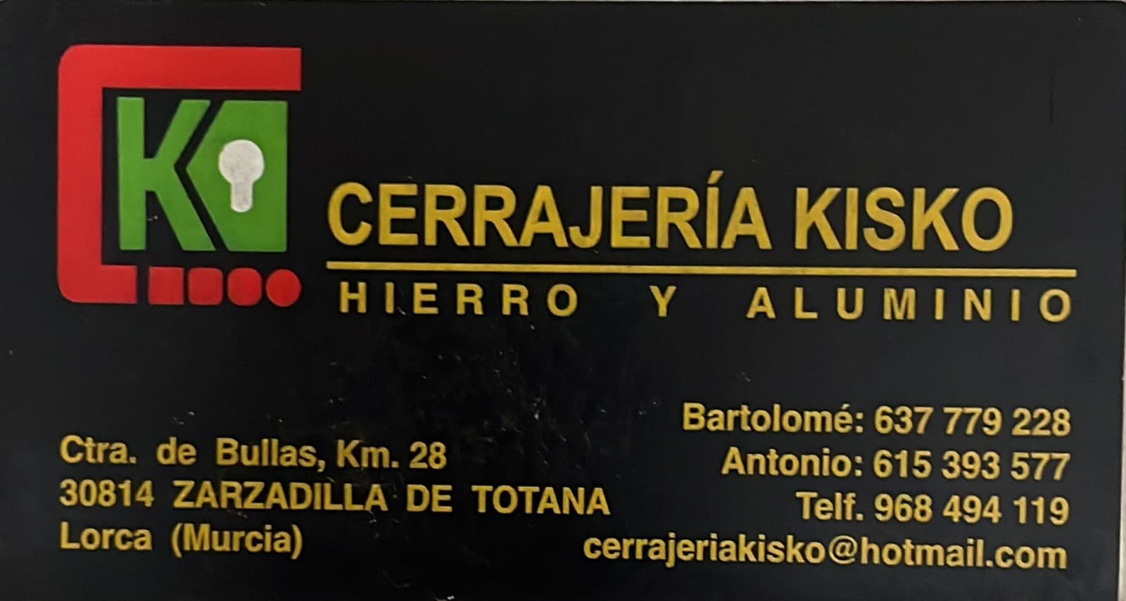 Logo de Cerrajeria Kisko
