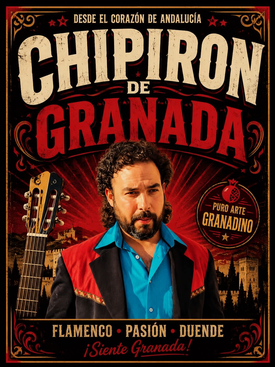 Actuación de Chipiron de Granada en las fiestas de Las Terreras 2025