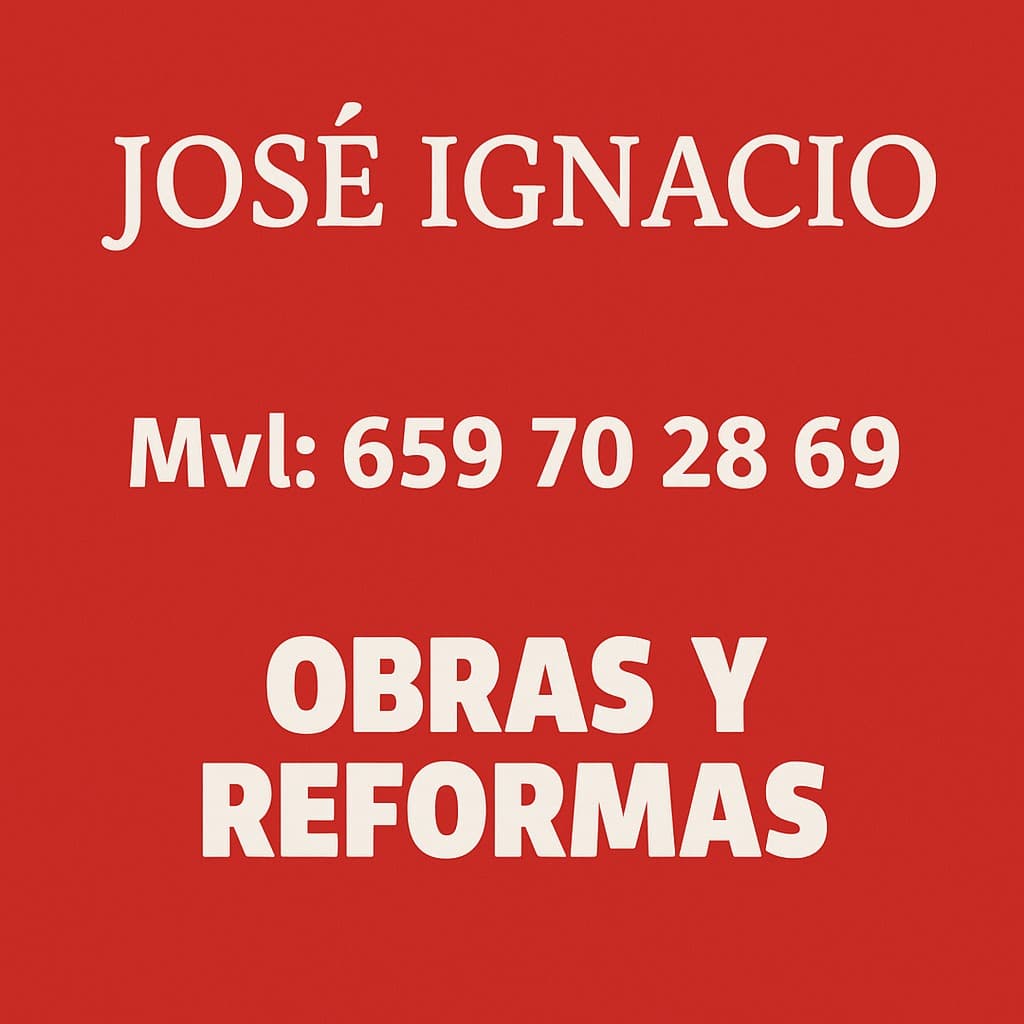 Logo de Jose Ignacio Obras y Reformas