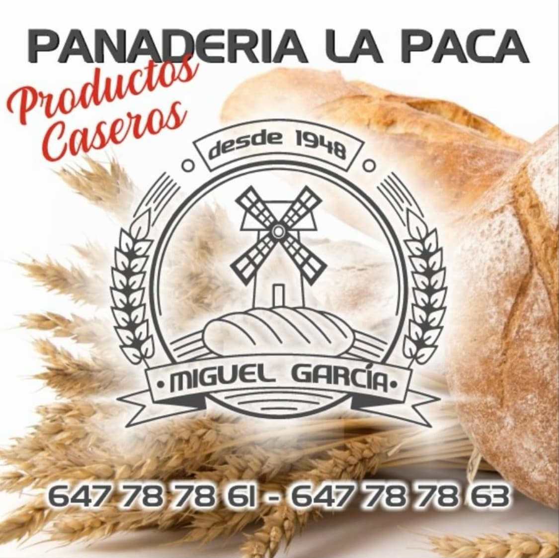 Logo de Panadería La Paca